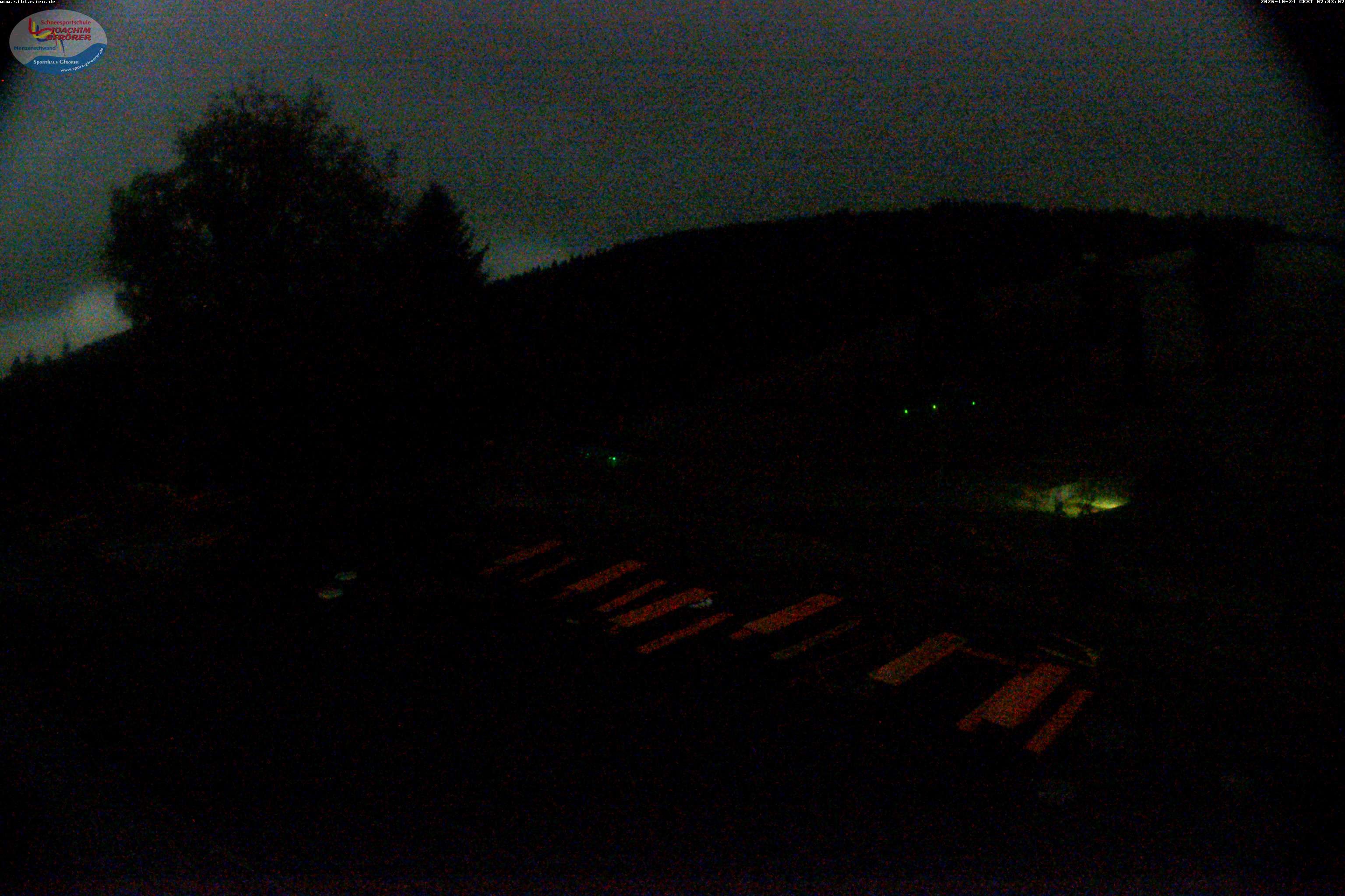 Archiv Foto Webcam Menzenschwander Hütte, Schwarzwald
