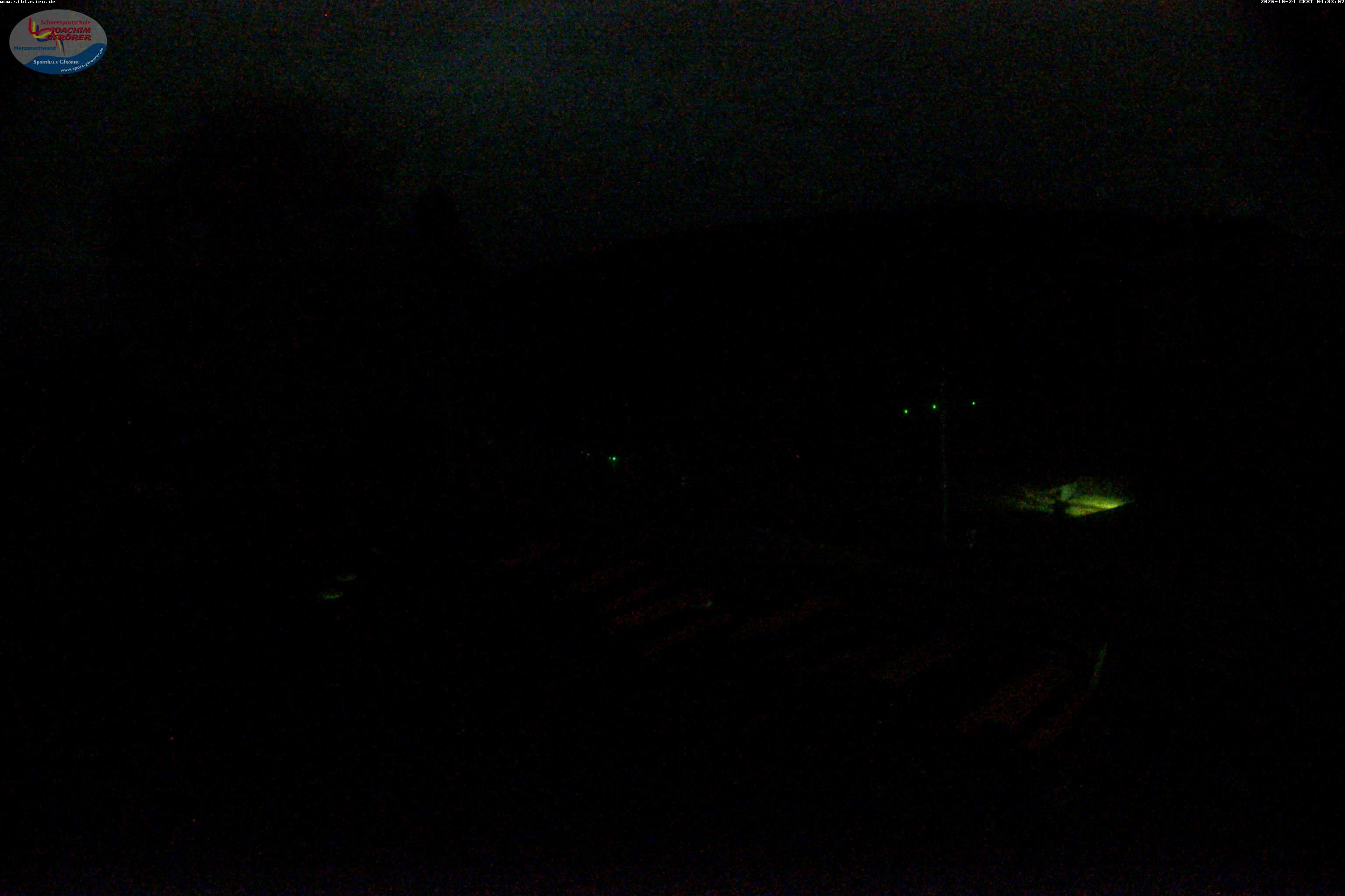 Archiv Foto Webcam Menzenschwander Hütte, Schwarzwald