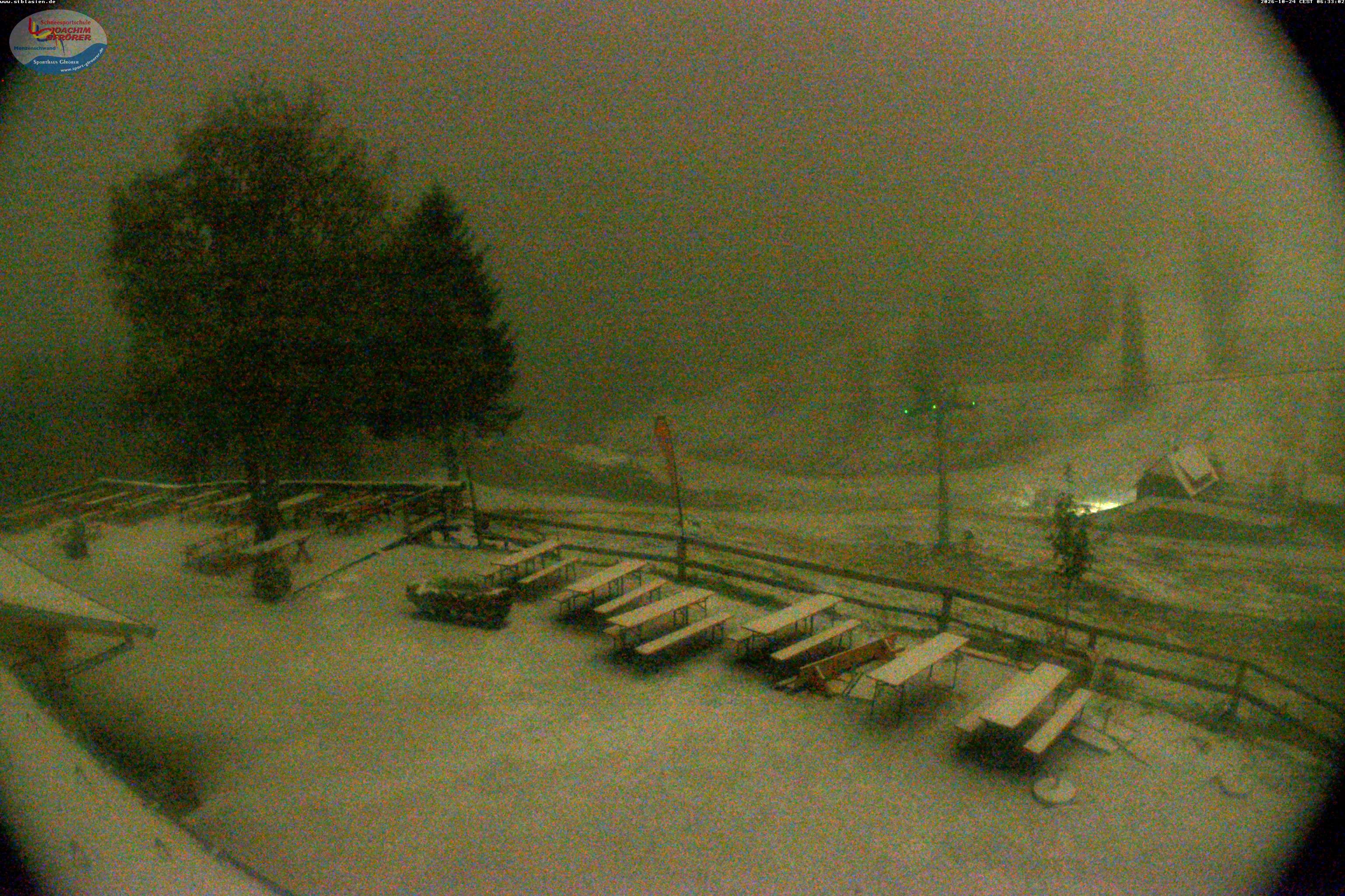 Archiv Foto Webcam Menzenschwander Hütte, Schwarzwald
