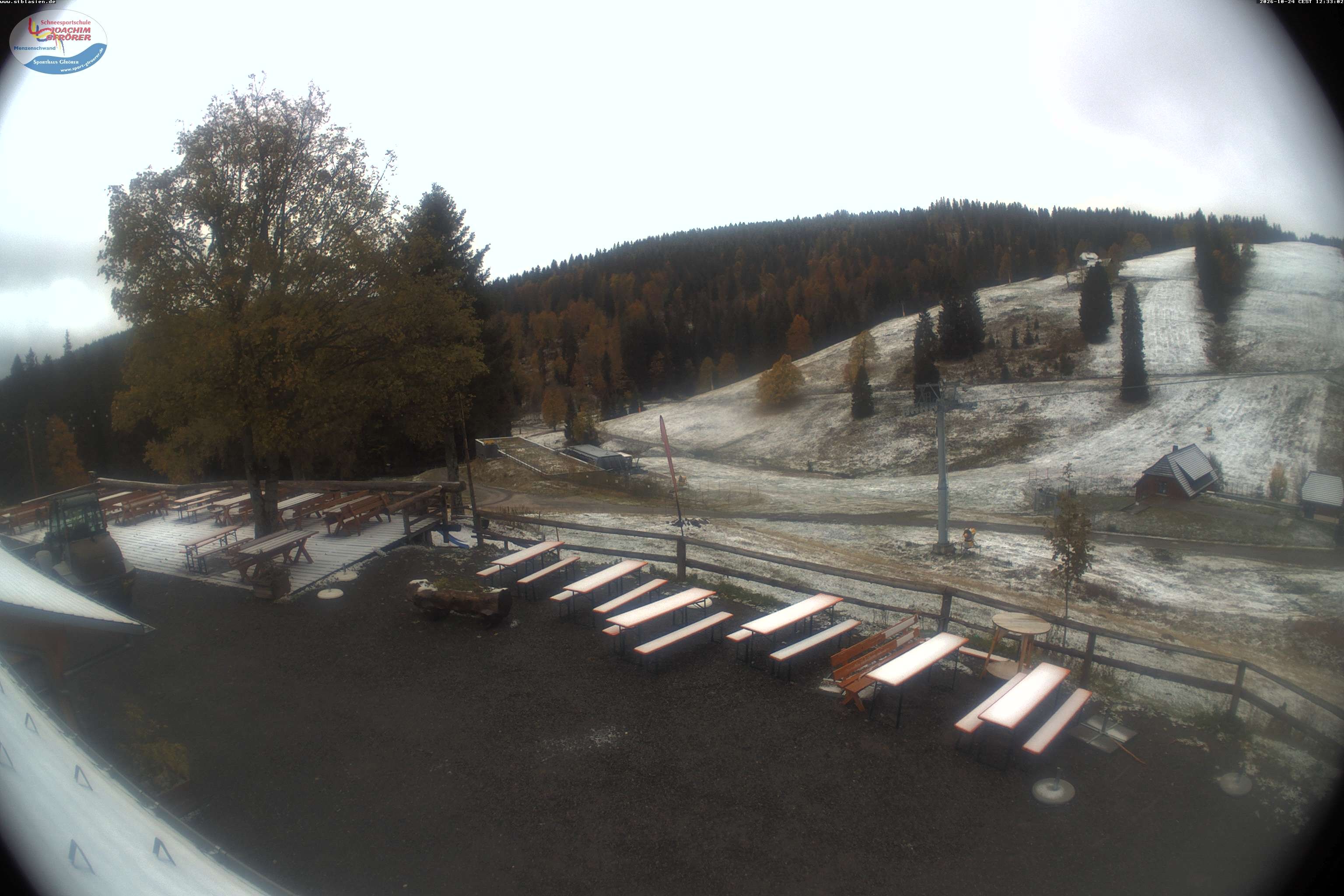 Archiv Foto Webcam Menzenschwander Hütte, Schwarzwald