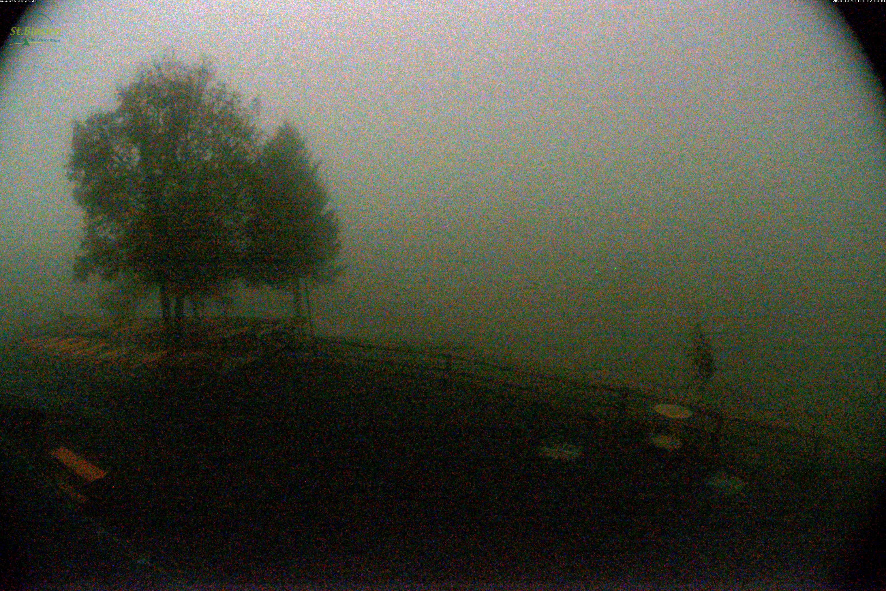 Archived image Webcam Mountain hut Menzenschwand