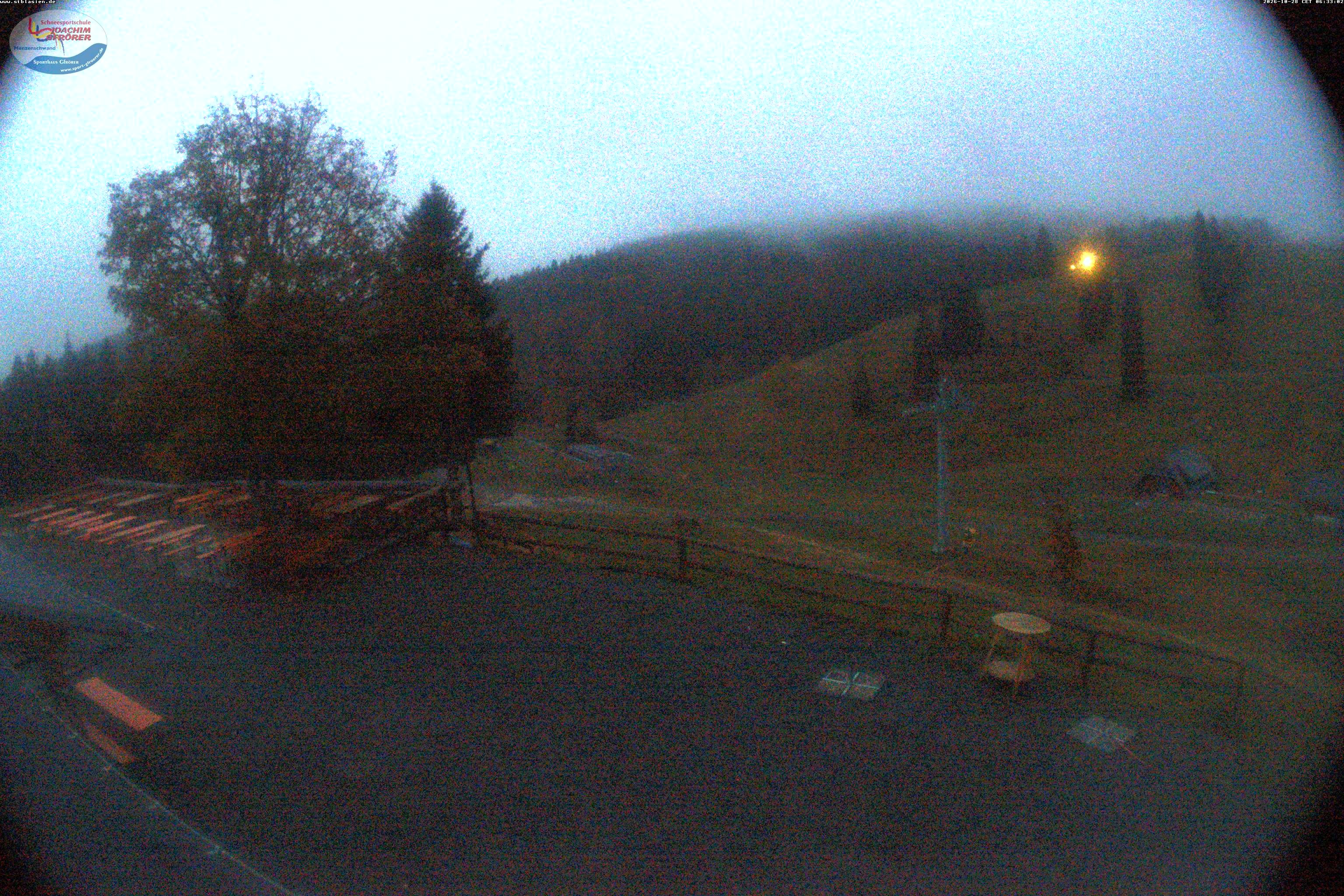 Archived image Webcam Mountain hut Menzenschwand