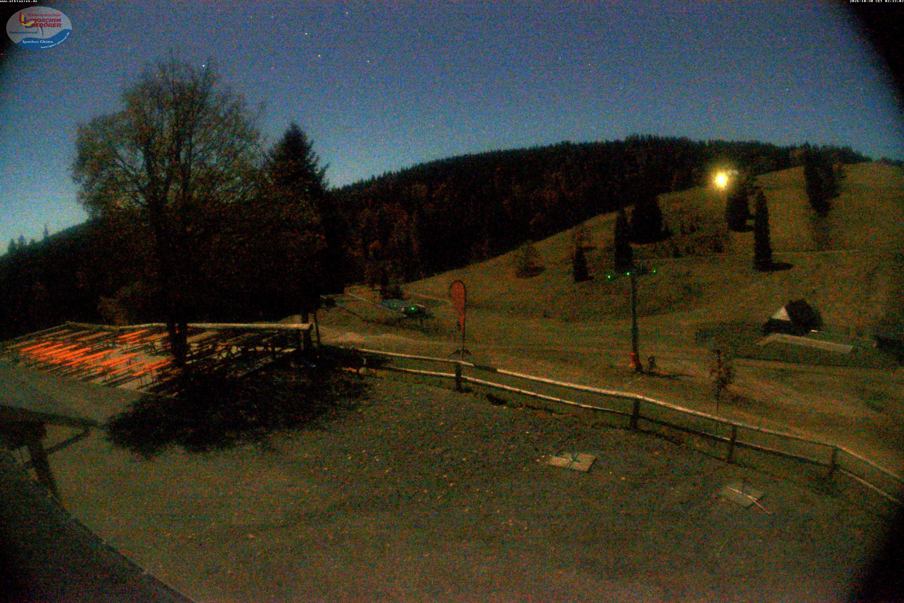 Archived image Webcam Mountain hut Menzenschwand
