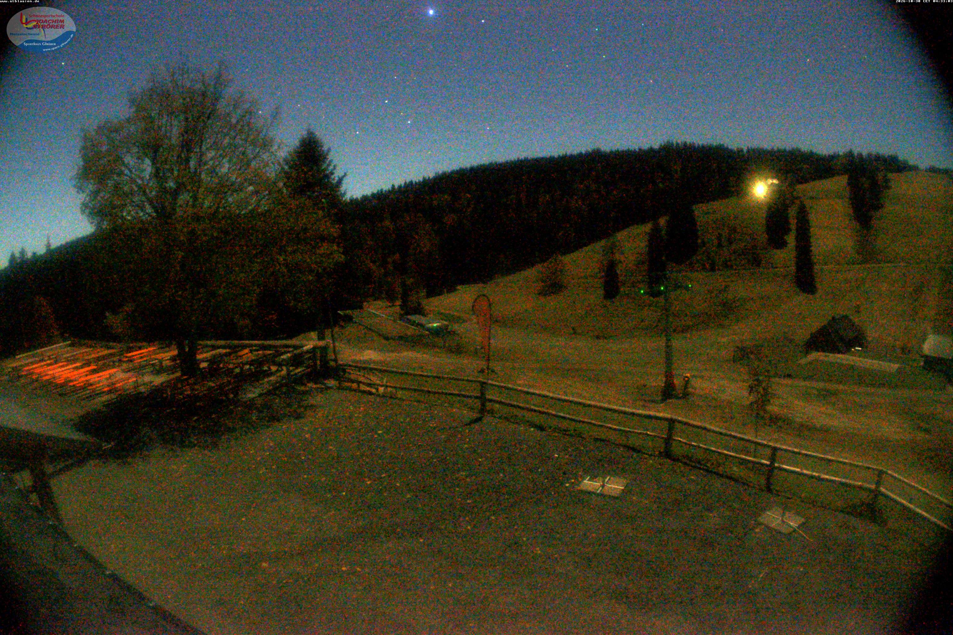 Archived image Webcam Mountain hut Menzenschwand