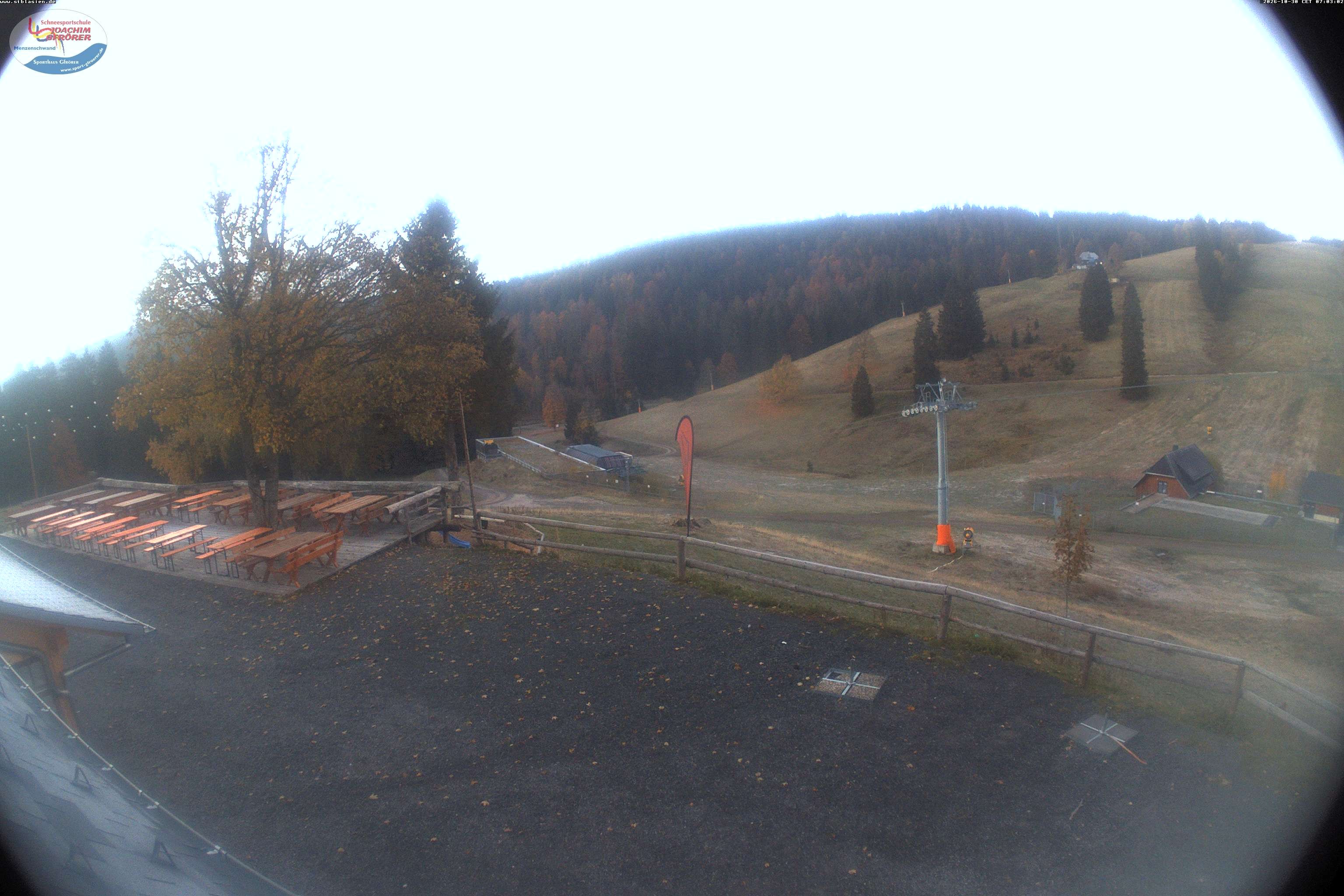 Archived image Webcam Mountain hut Menzenschwand