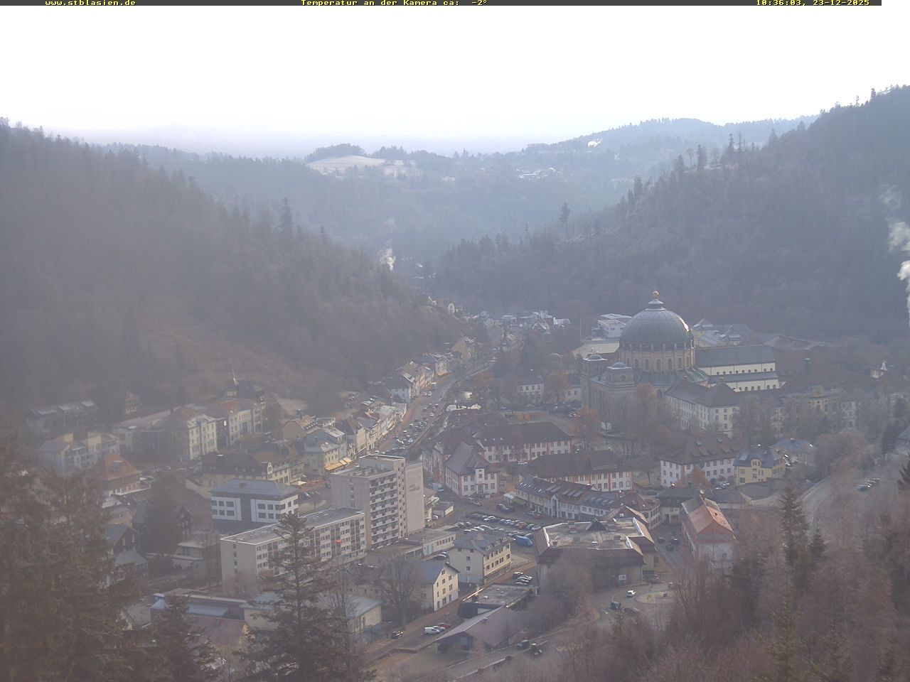 Archiv Foto Webcam Schwarzwald: St. Blasien