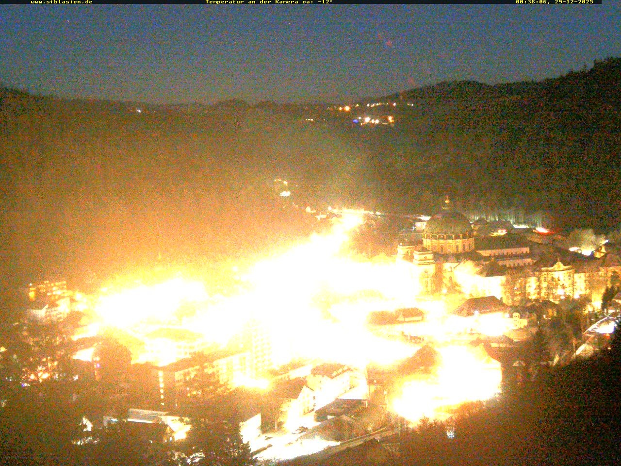 Archiv Foto Webcam Schwarzwald: St. Blasien
