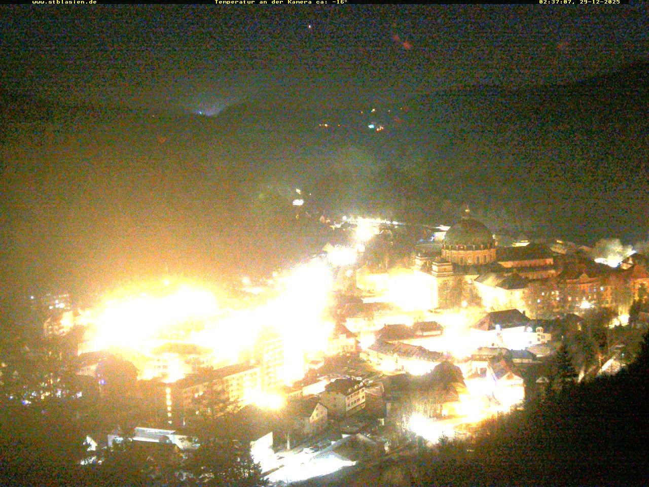 Archiv Foto Webcam Schwarzwald: St. Blasien