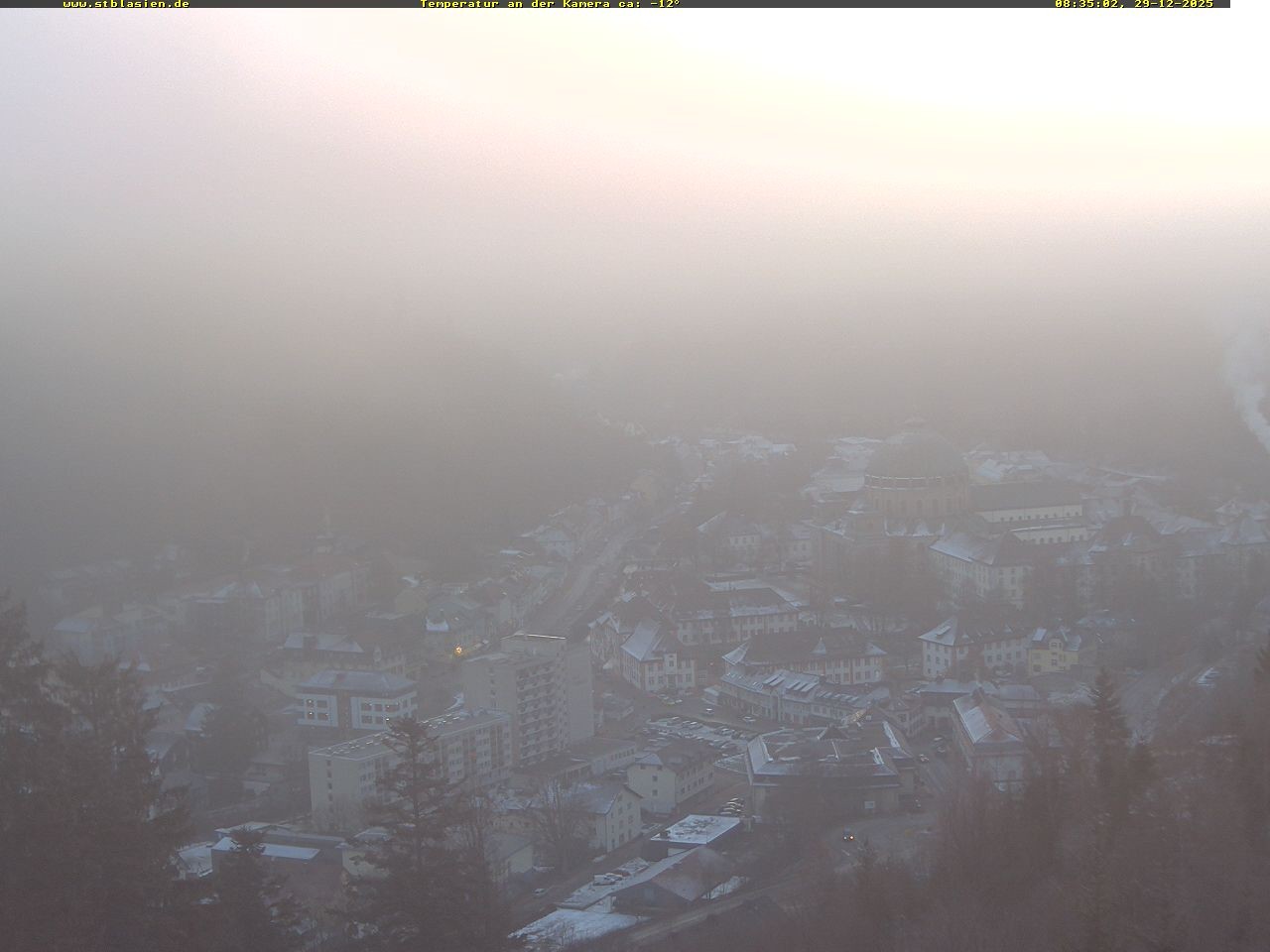Archiv Foto Webcam Schwarzwald: St. Blasien