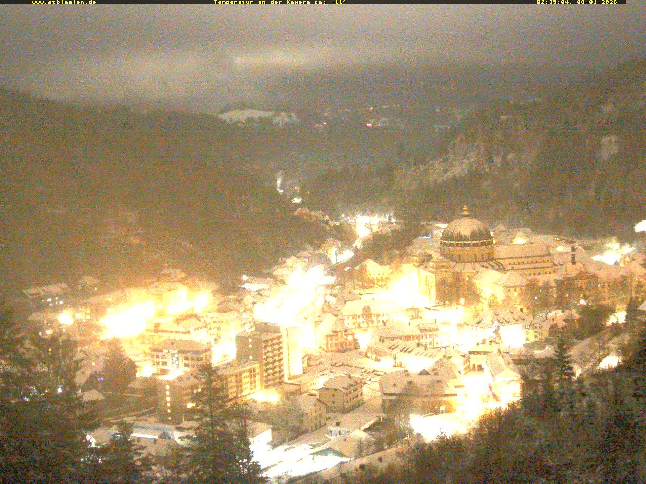 Archiv Foto Webcam Schwarzwald: St. Blasien