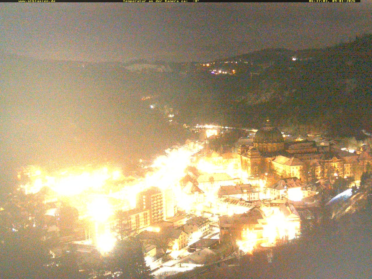 Archiv Foto Webcam Schwarzwald: St. Blasien