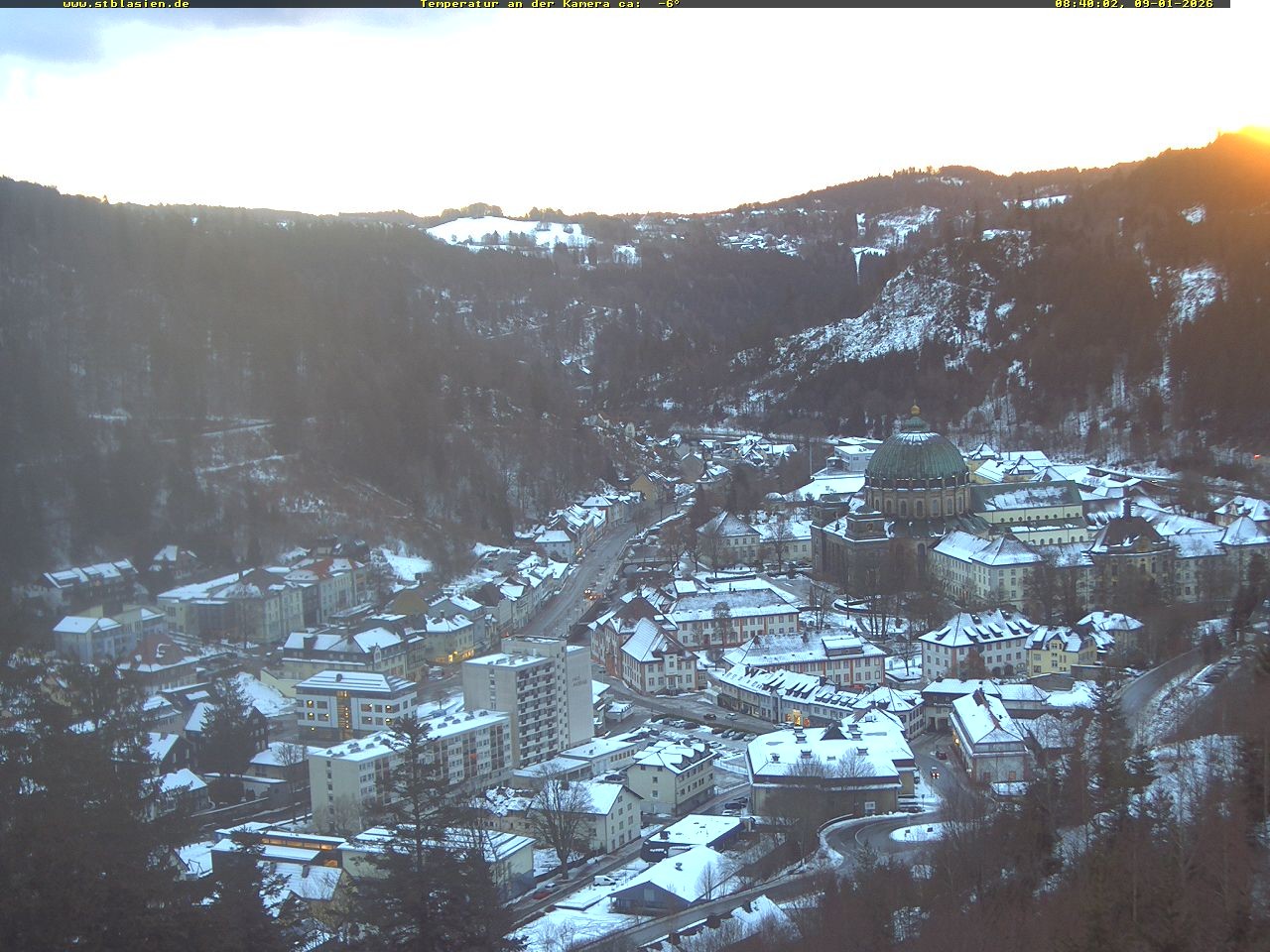 Archiv Foto Webcam Schwarzwald: St. Blasien