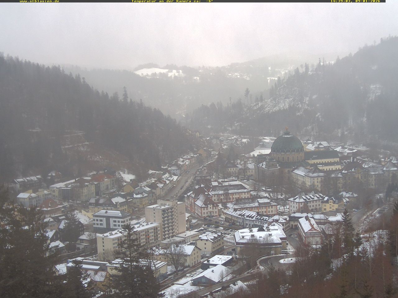 Archiv Foto Webcam Schwarzwald: St. Blasien