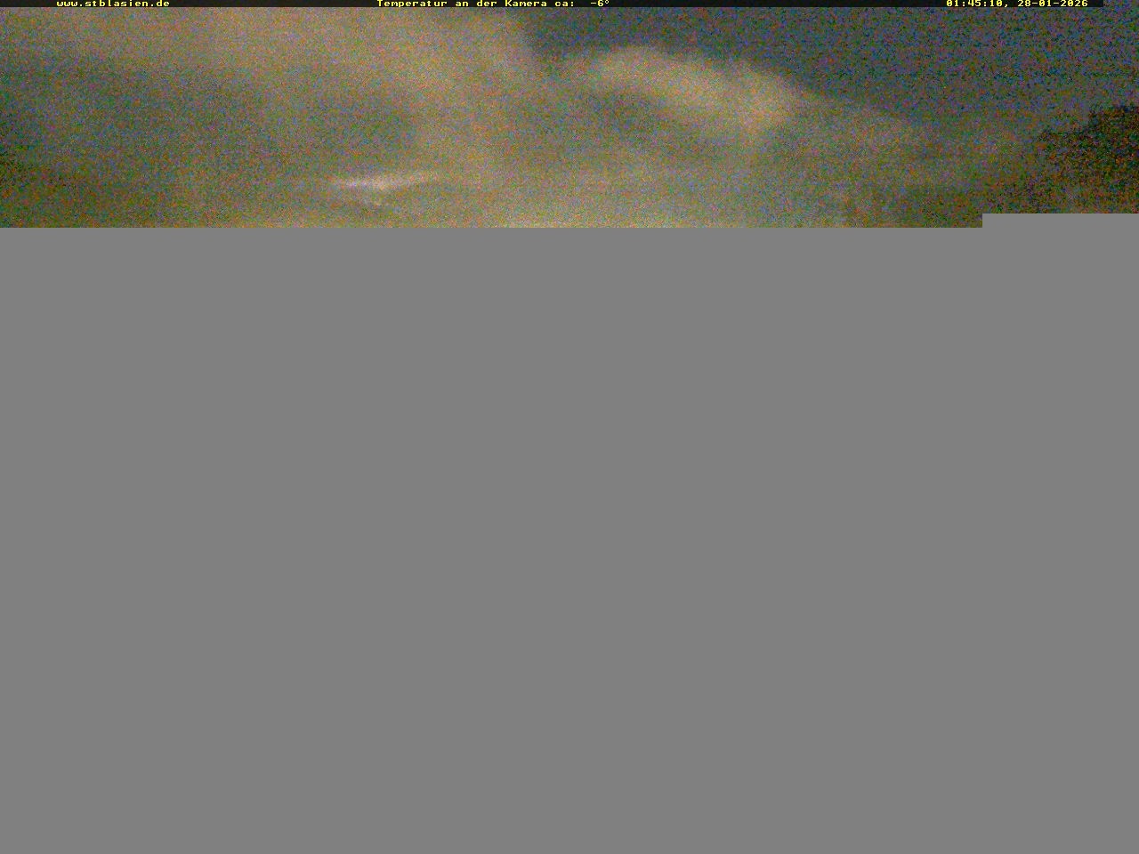 Archived image Webcam Black Forest: St. Blasien