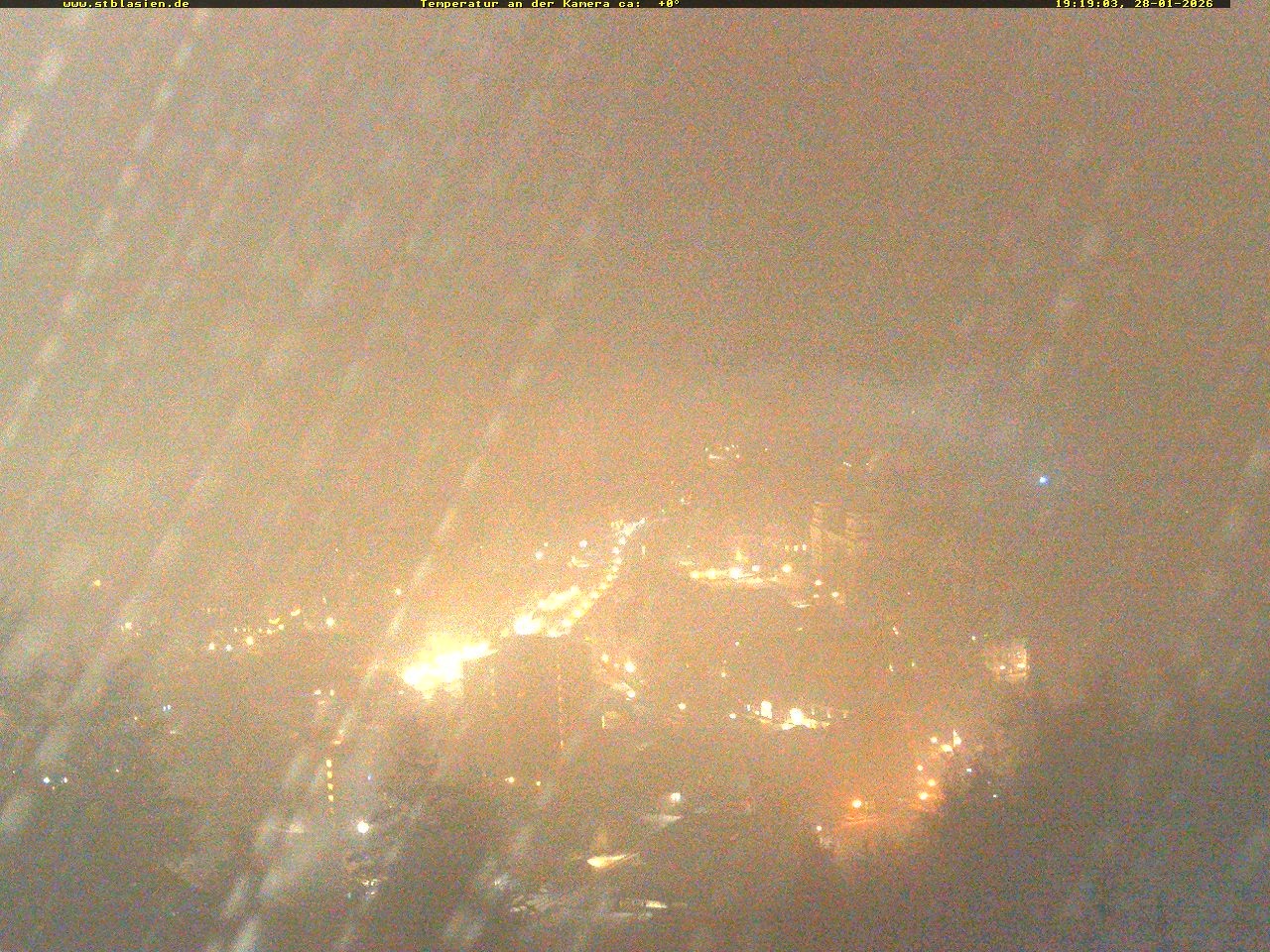 Archived image Webcam Black Forest: St. Blasien