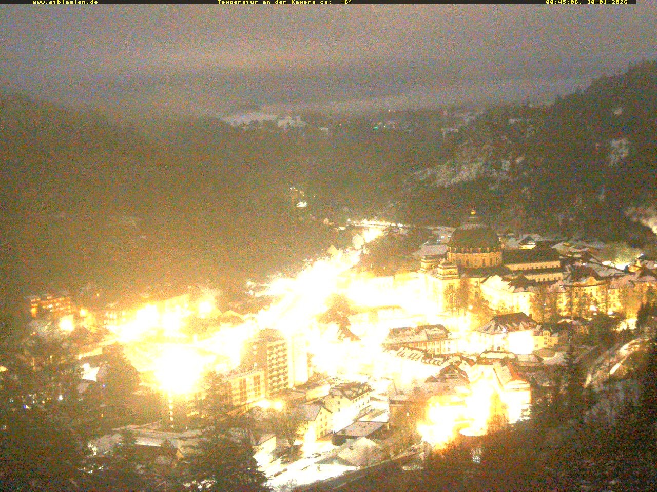 Archiv Foto Webcam Schwarzwald: St. Blasien