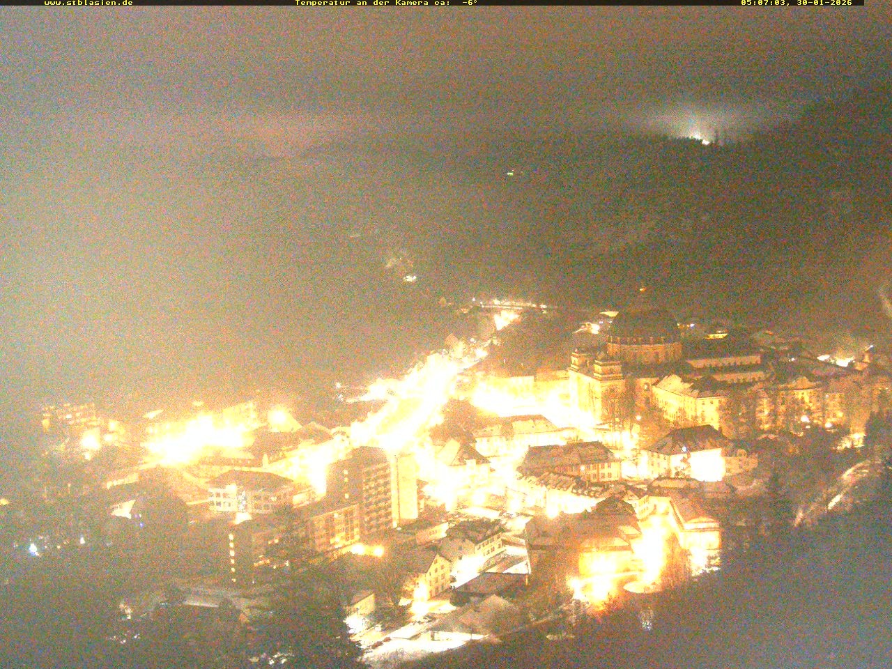 Archiv Foto Webcam Schwarzwald: St. Blasien