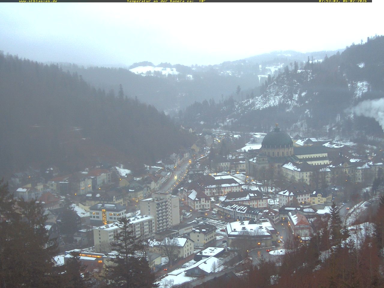 Archiv Foto Webcam Schwarzwald: St. Blasien