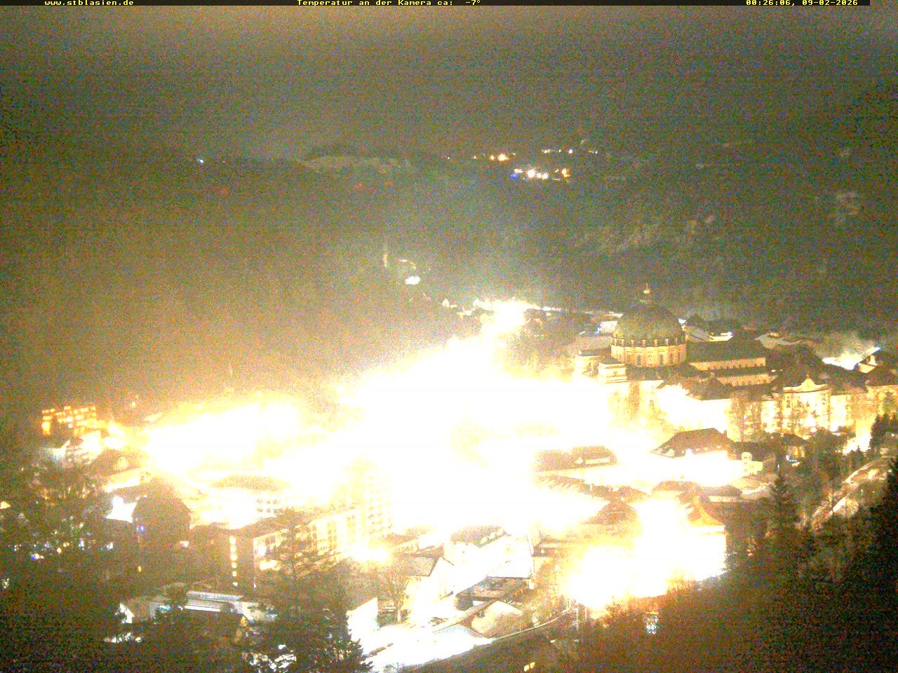 Archiv Foto Webcam Schwarzwald: St. Blasien