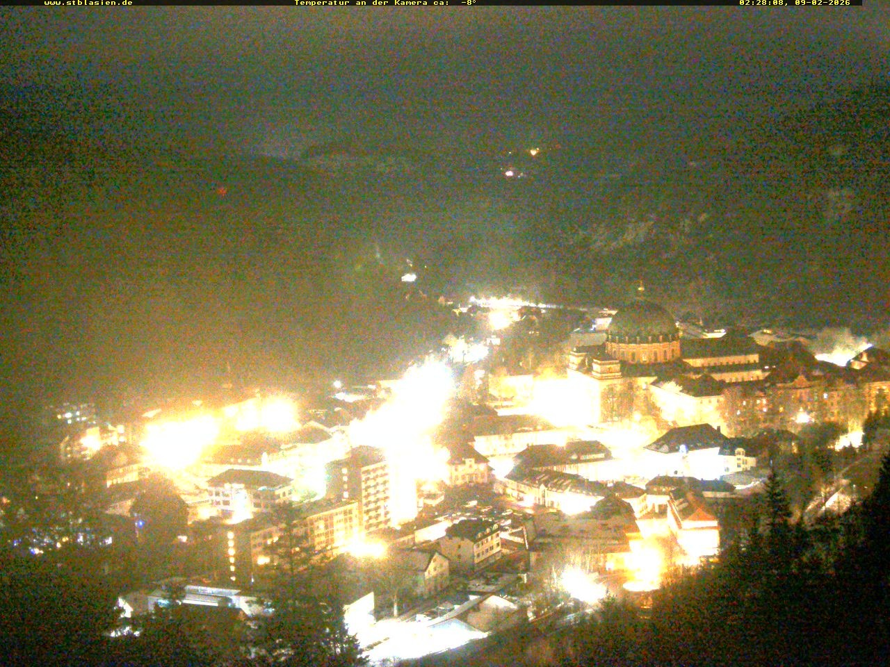 Archiv Foto Webcam Schwarzwald: St. Blasien