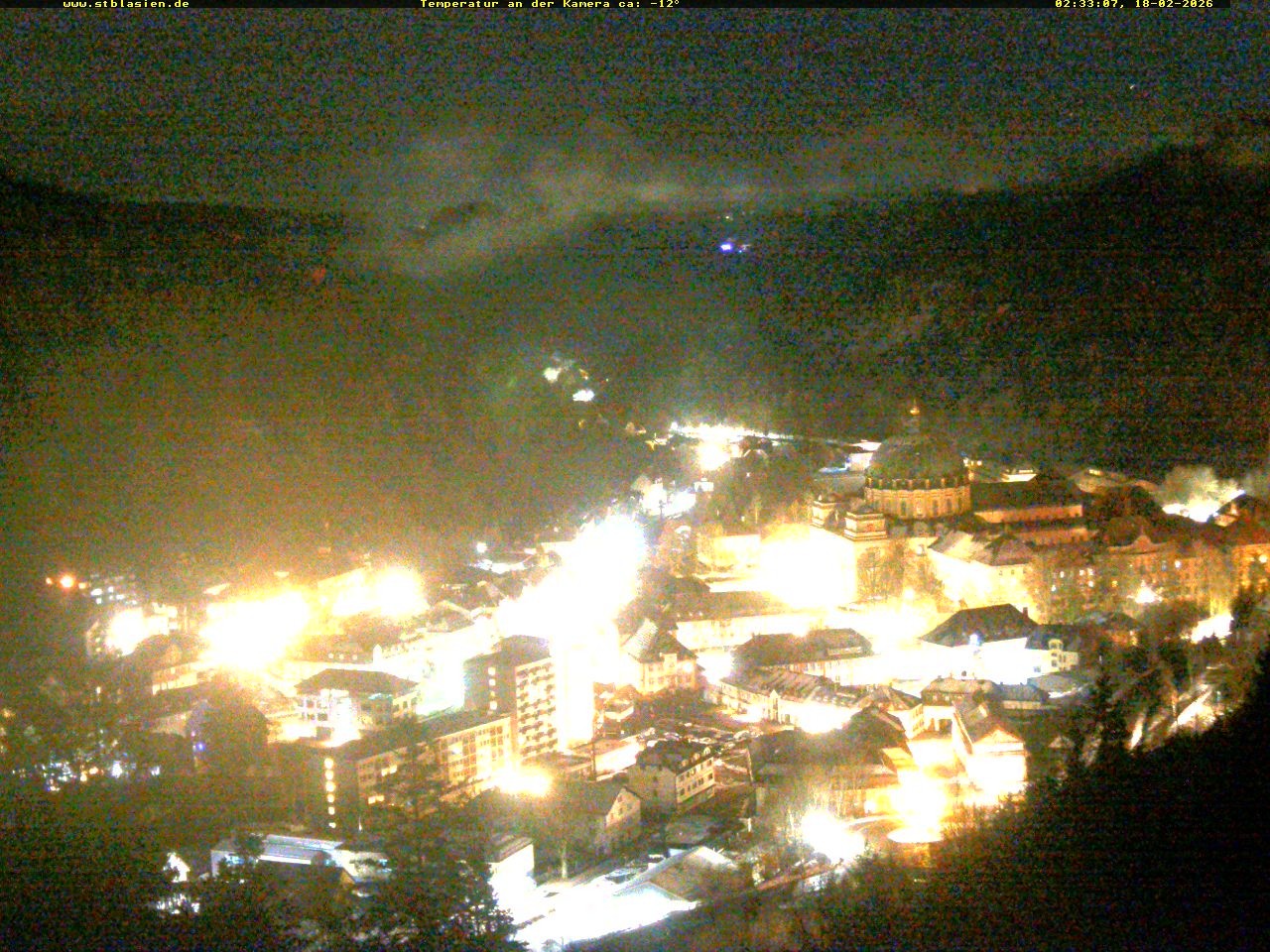 Archiv Foto Webcam Schwarzwald: St. Blasien
