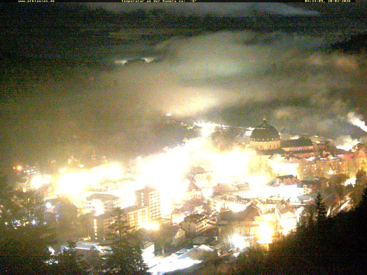 Archiv Foto Webcam Schwarzwald: St. Blasien