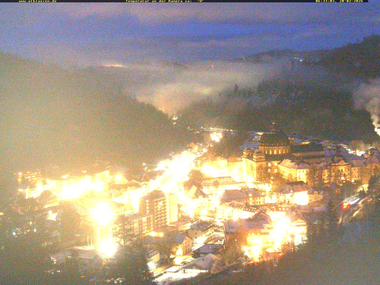 Archiv Foto Webcam Schwarzwald: St. Blasien