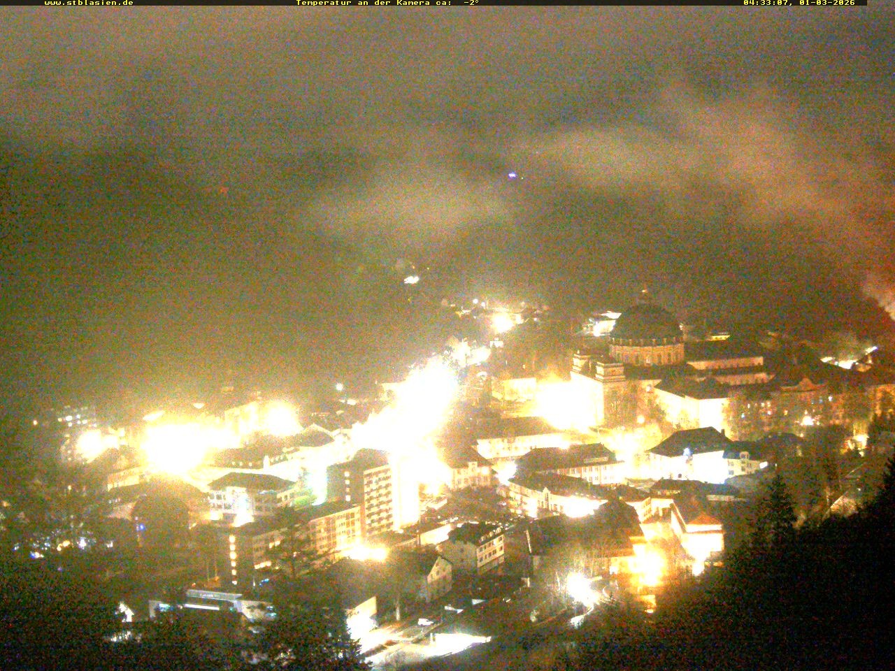 Archiv Foto Webcam Schwarzwald: St. Blasien