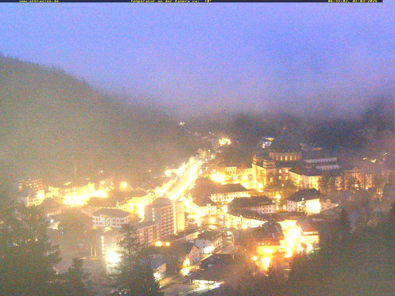 Archiv Foto Webcam Schwarzwald: St. Blasien