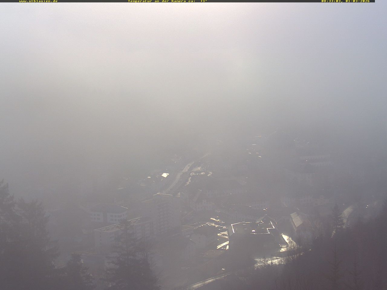 Archiv Foto Webcam Schwarzwald: St. Blasien