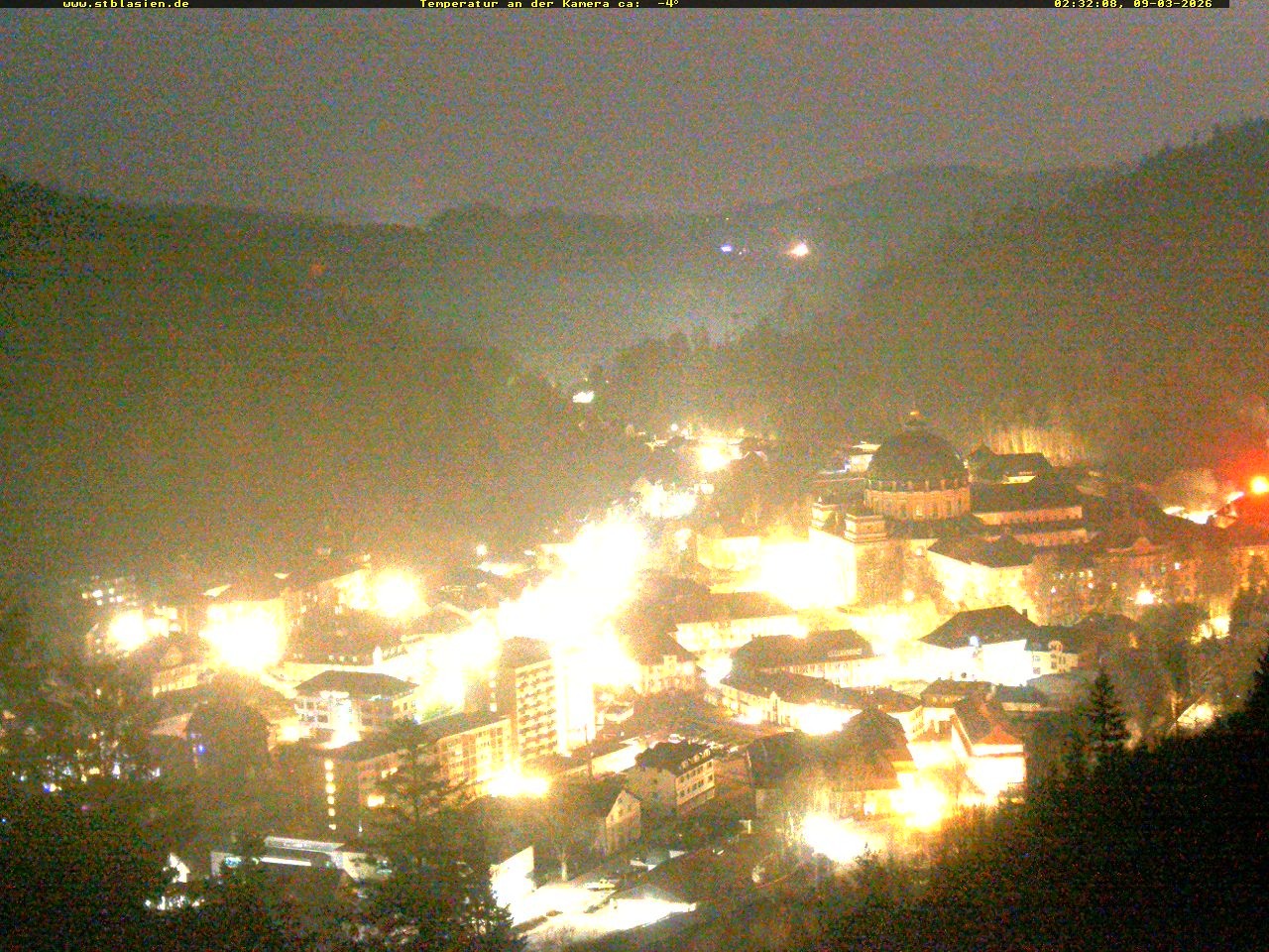 Archiv Foto Webcam Schwarzwald: St. Blasien