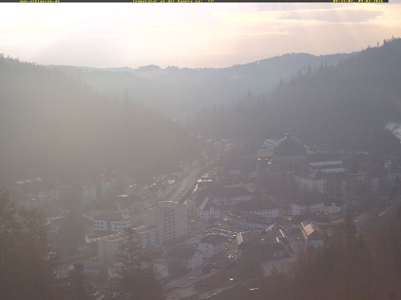 Archiv Foto Webcam Schwarzwald: St. Blasien