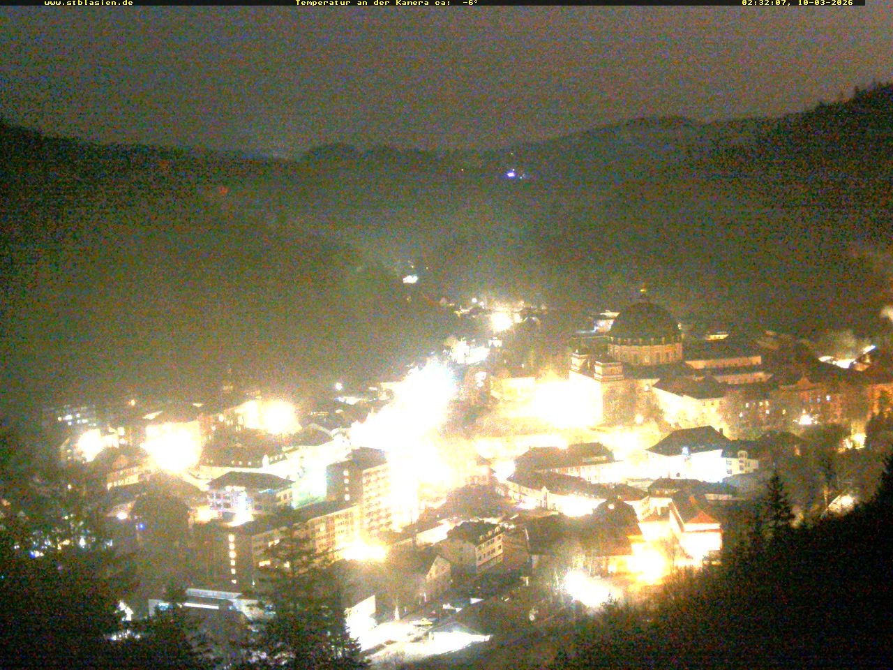 Archiv Foto Webcam Schwarzwald: St. Blasien