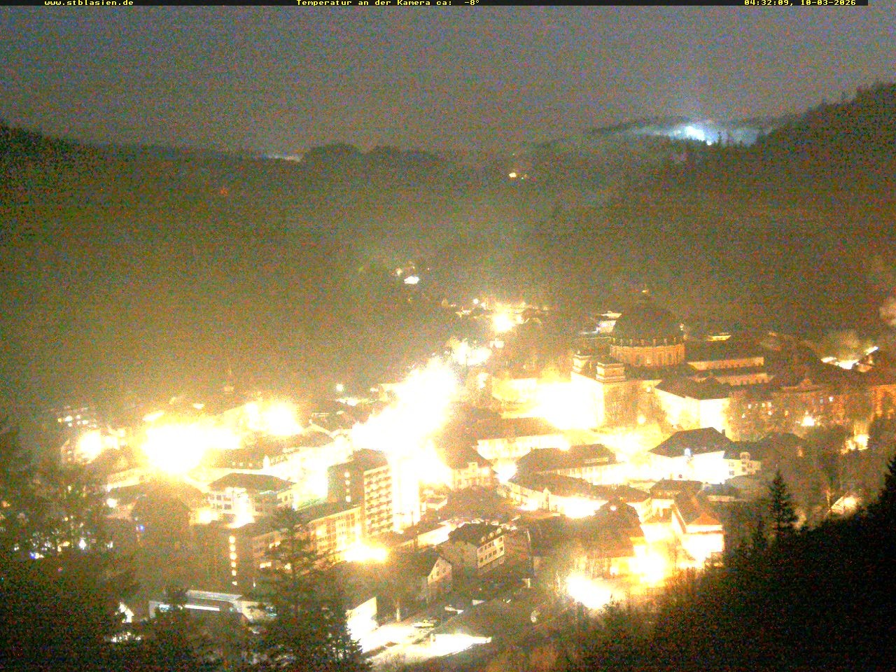 Archiv Foto Webcam Schwarzwald: St. Blasien
