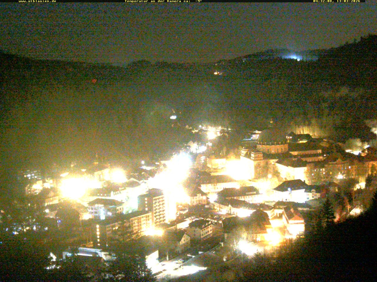 Archiv Foto Webcam Schwarzwald: St. Blasien