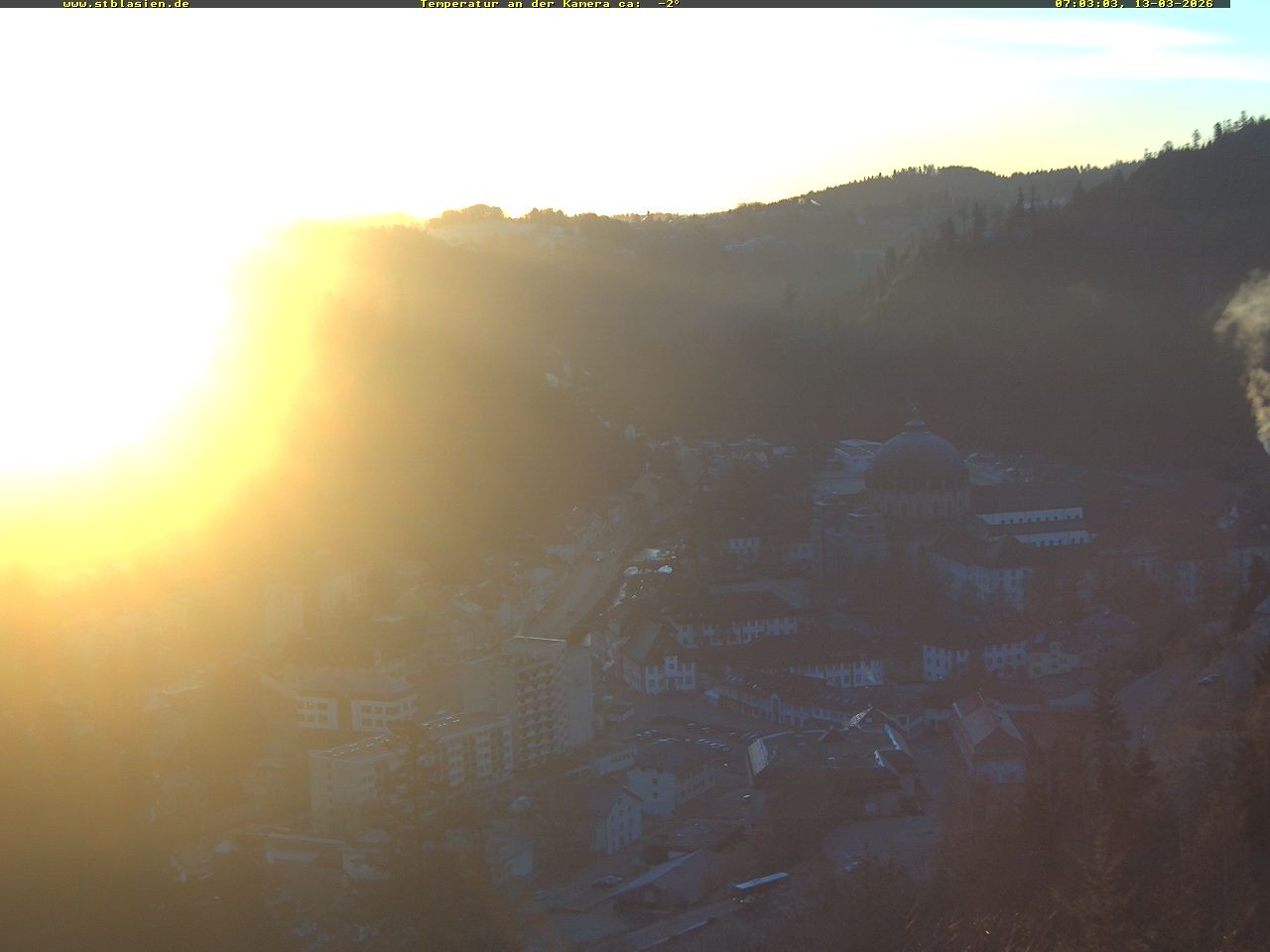 Archiv Foto Webcam Schwarzwald: St. Blasien