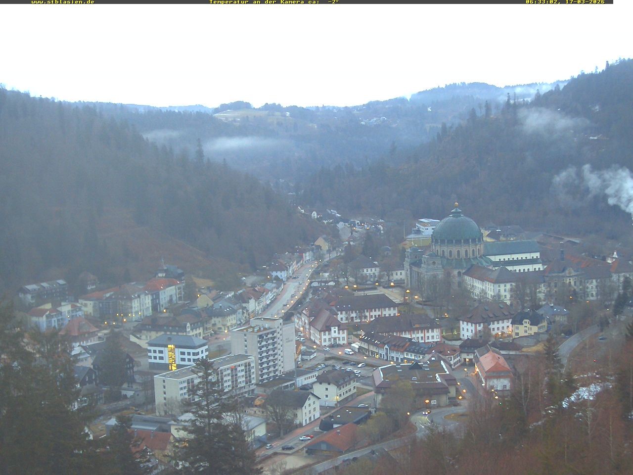 Archiv Foto Webcam Schwarzwald: St. Blasien