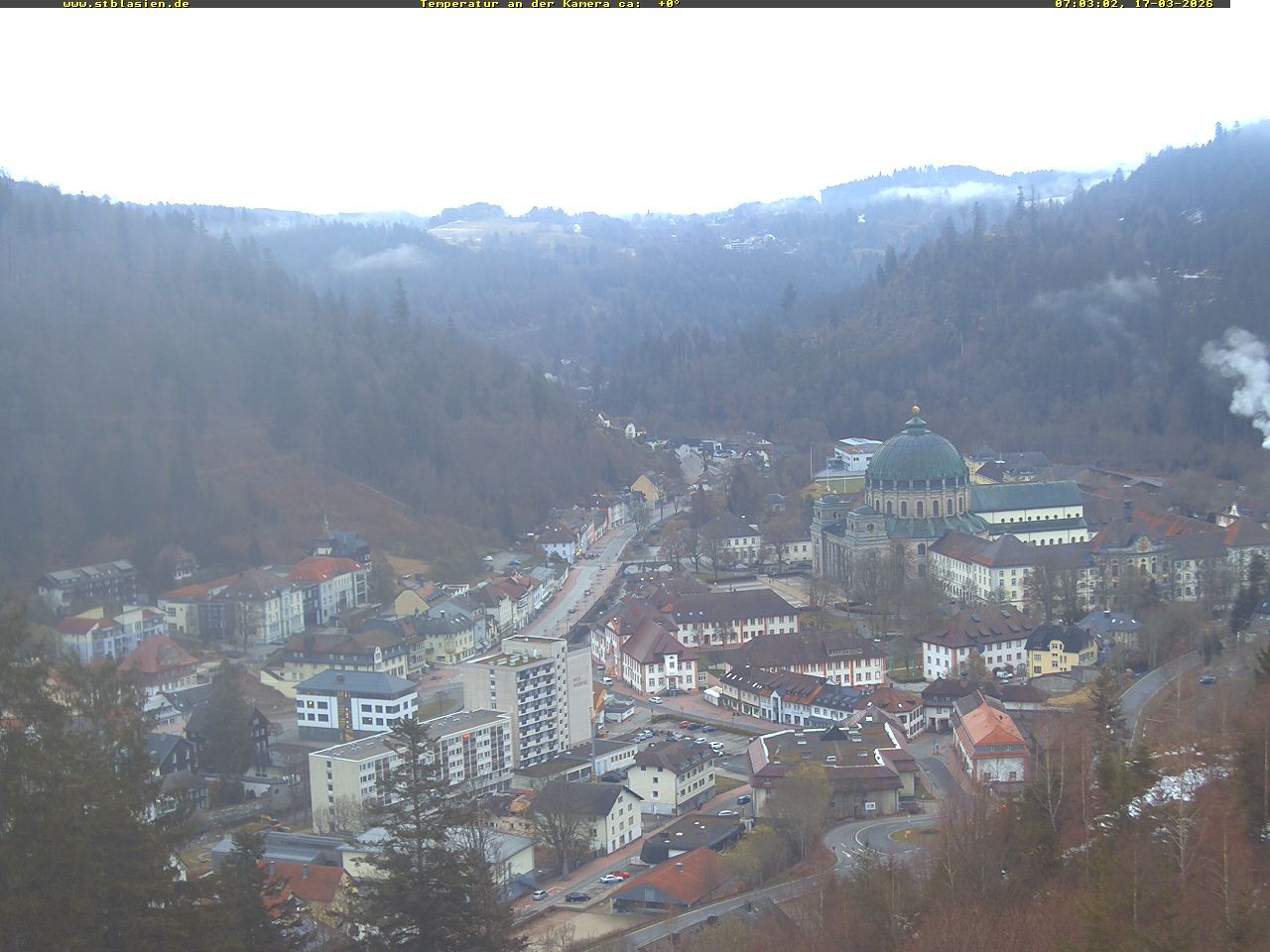 Archiv Foto Webcam Schwarzwald: St. Blasien