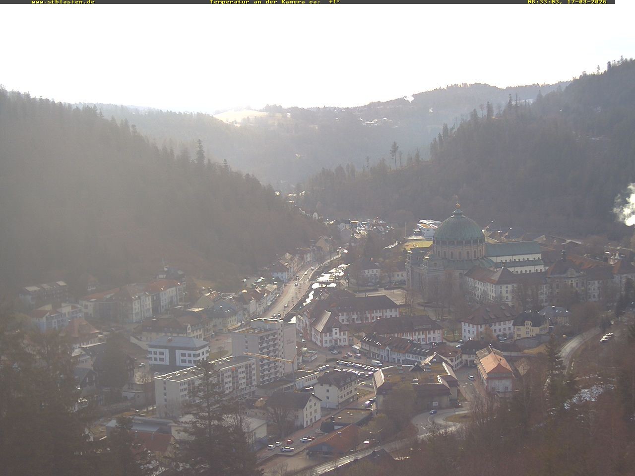 Archiv Foto Webcam Schwarzwald: St. Blasien