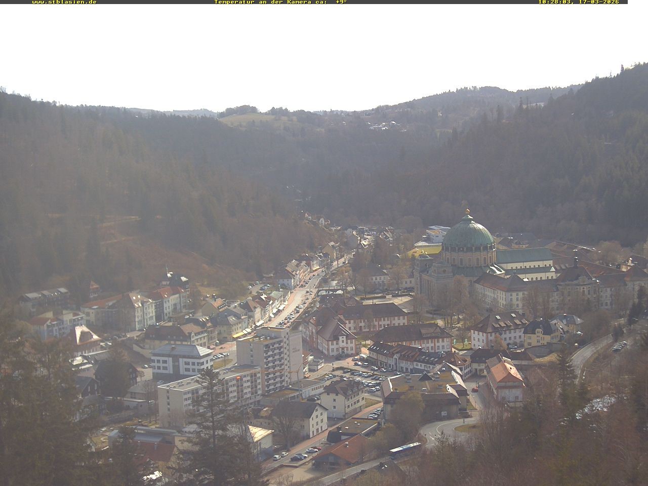 Archiv Foto Webcam Schwarzwald: St. Blasien