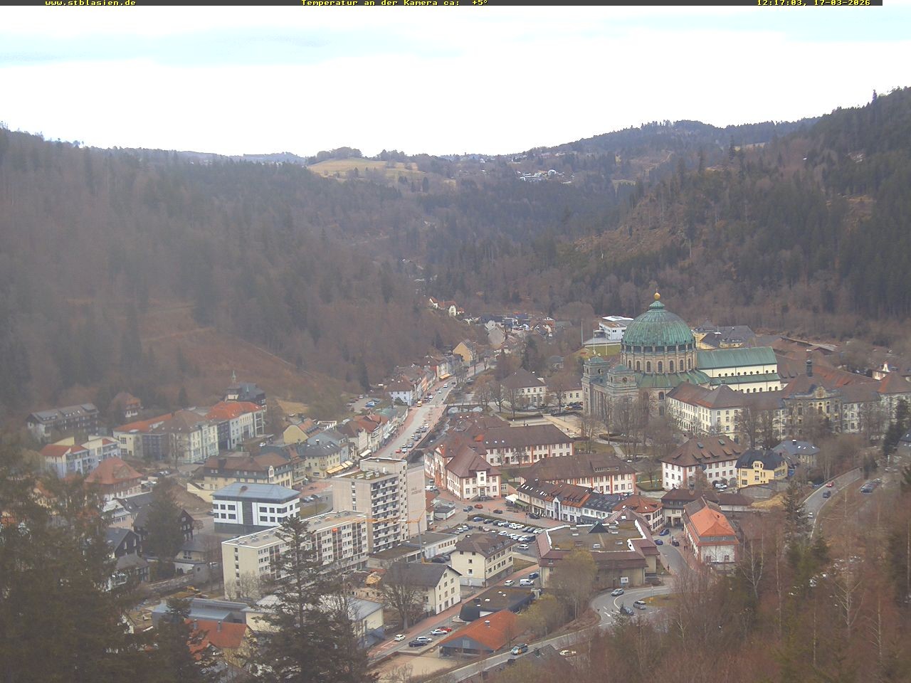Archiv Foto Webcam Schwarzwald: St. Blasien
