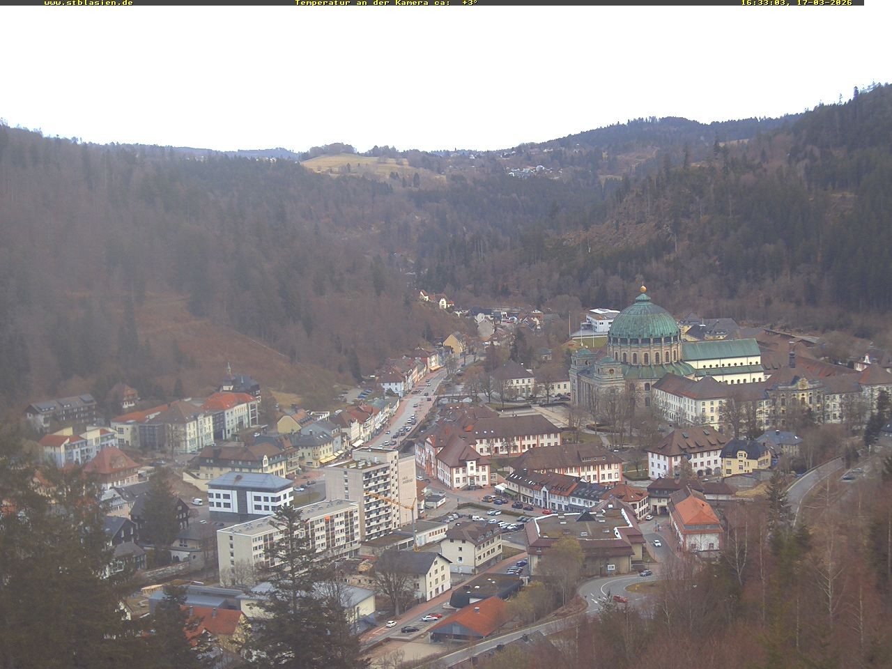 Archiv Foto Webcam Schwarzwald: St. Blasien