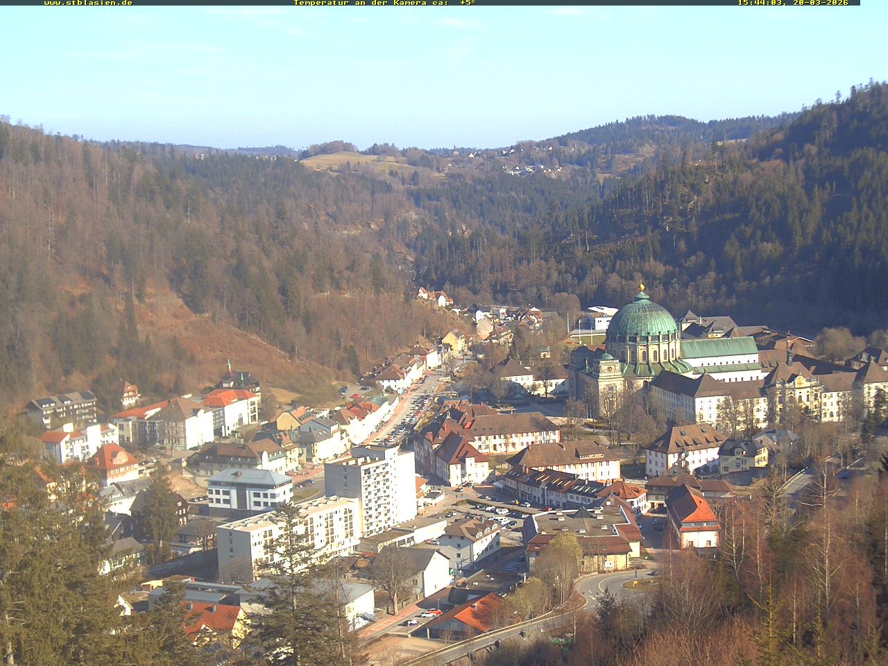 Archiv Foto Webcam Schwarzwald: St. Blasien