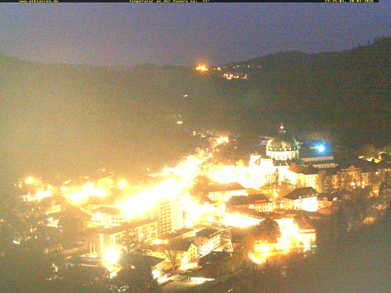Archiv Foto Webcam Schwarzwald: St. Blasien