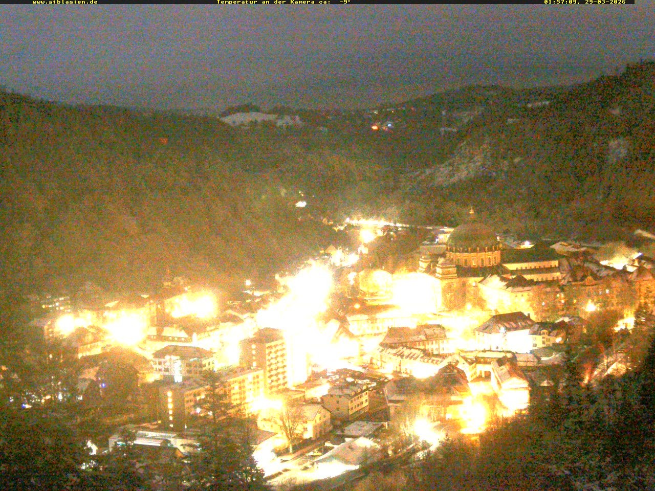 Archiv Foto Webcam Schwarzwald: St. Blasien