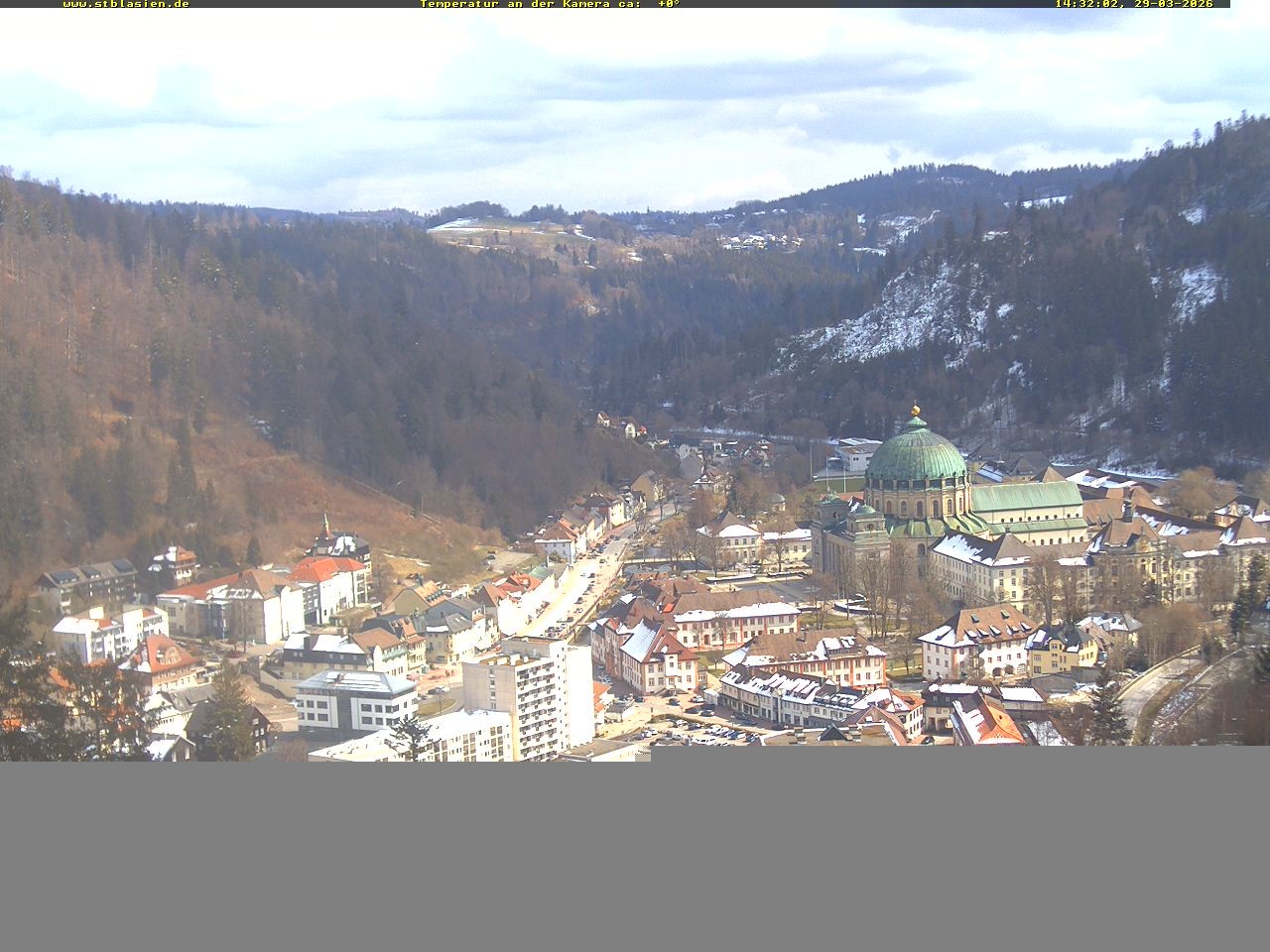 Archiv Foto Webcam Schwarzwald: St. Blasien