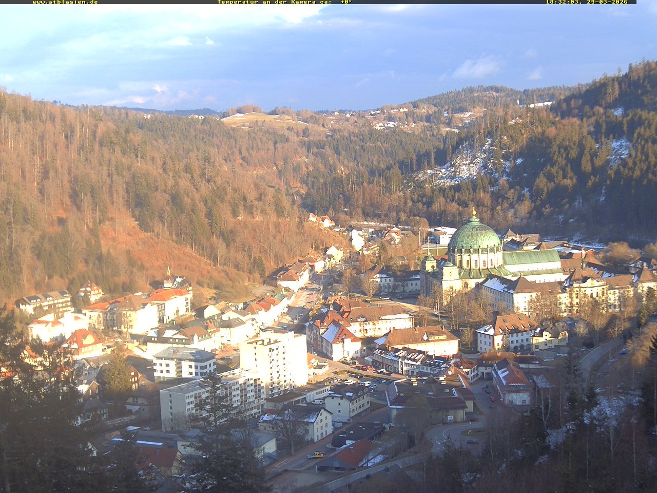 Archiv Foto Webcam Schwarzwald: St. Blasien