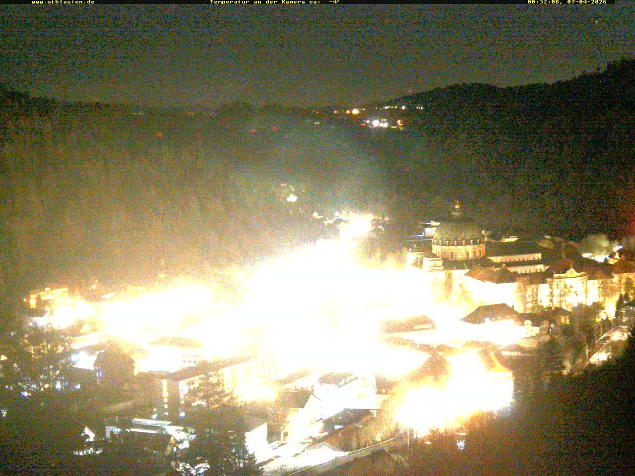 Archiv Foto Webcam Schwarzwald: St. Blasien