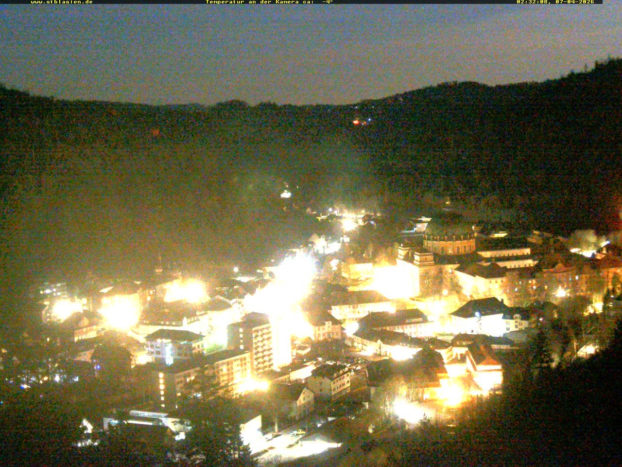 Archiv Foto Webcam Schwarzwald: St. Blasien