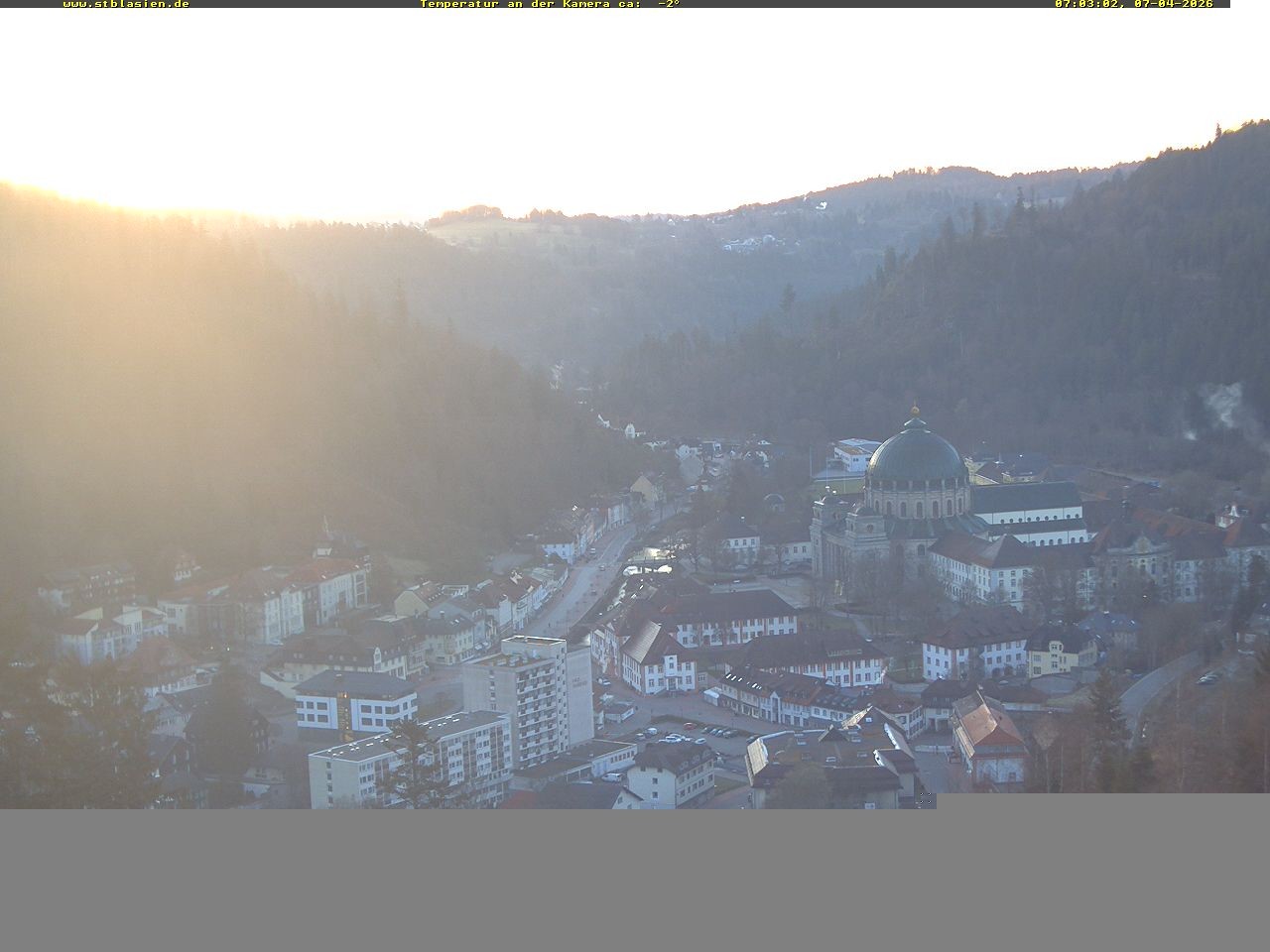 Archiv Foto Webcam Schwarzwald: St. Blasien